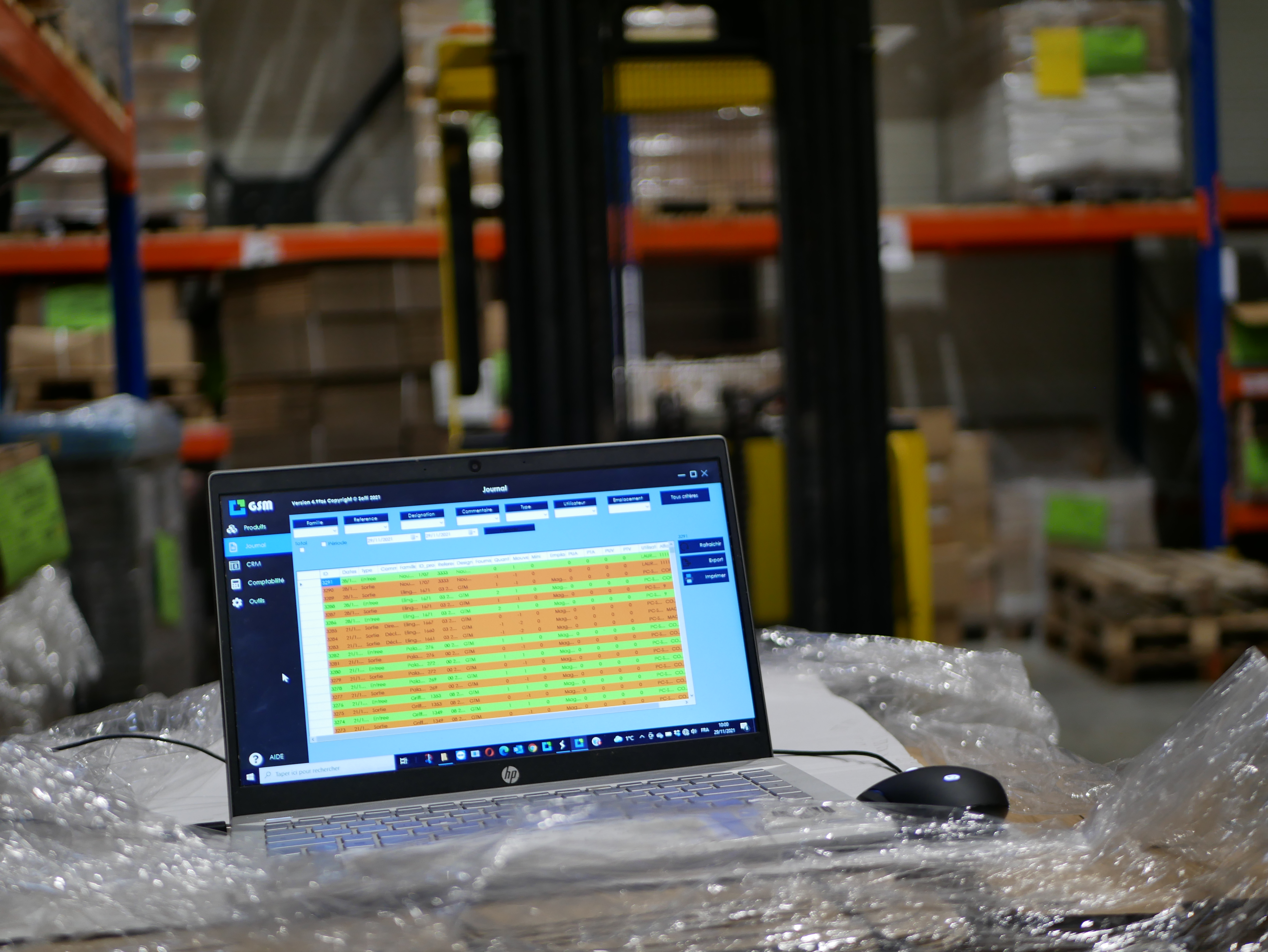 Logiciel de gestion de stock et d'inventaire gratuit