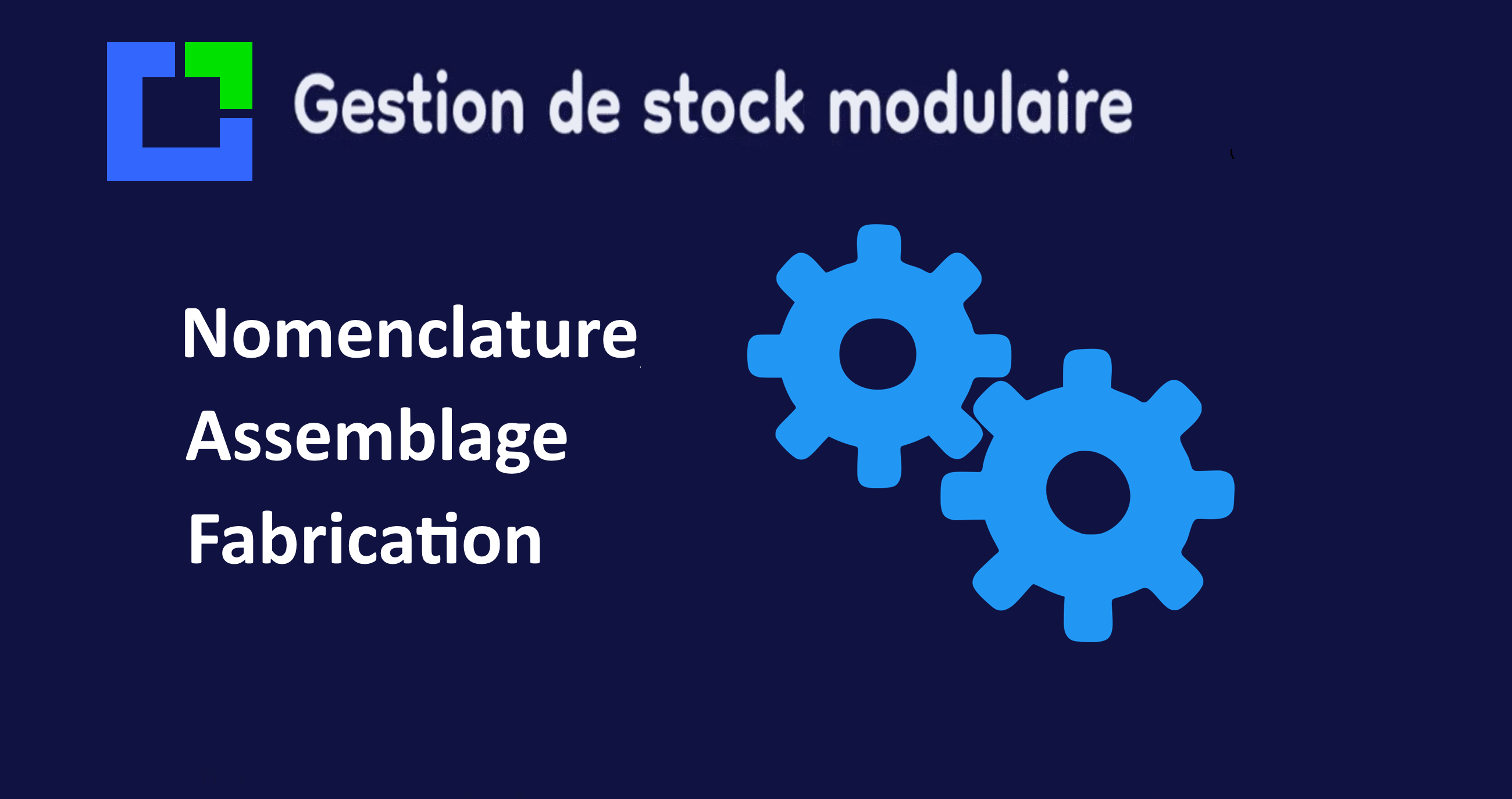 gestion stock option composition fabrication
