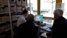 gestion stock production association ESAT