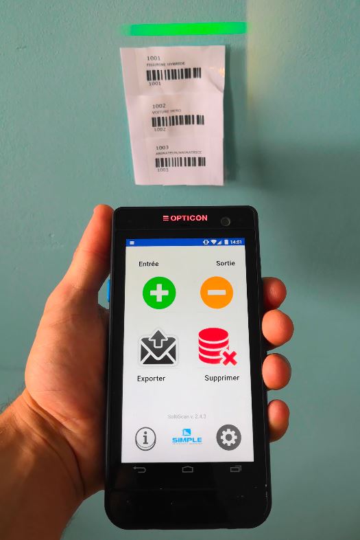 Lecteur OPH3000 SoltiScan
